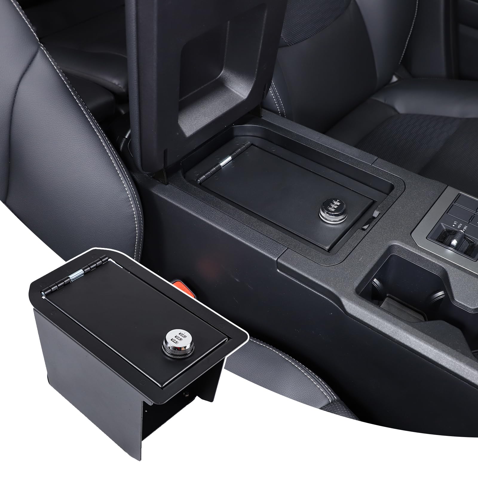 ★新品未使用★TOYOTA CAR LOCK 収納ケース付き Amazon.com: Heutamo Center Console Safe Lock Box Compatible with